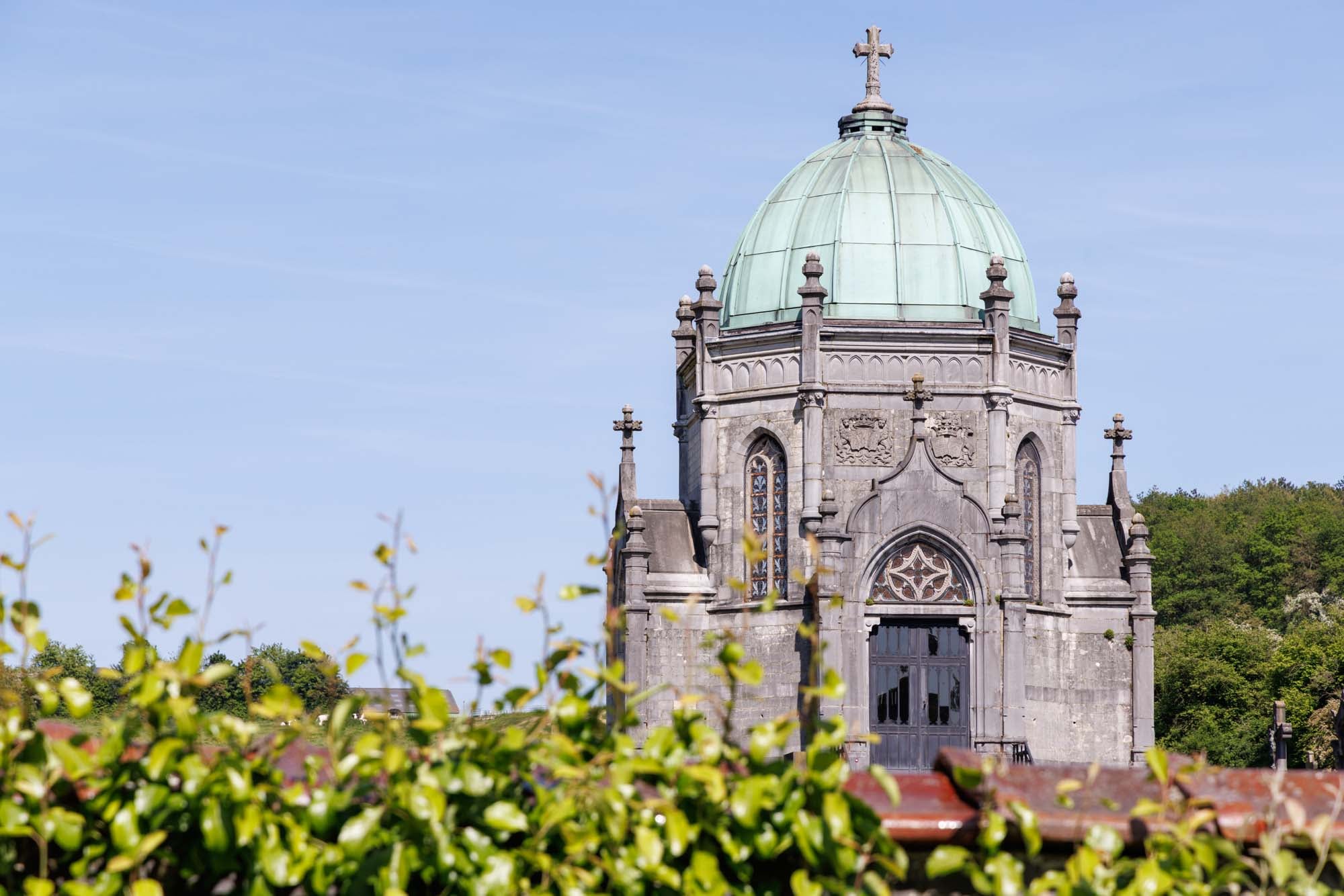 Crypte van de begraafplaats van Vierves-sur-Viroin