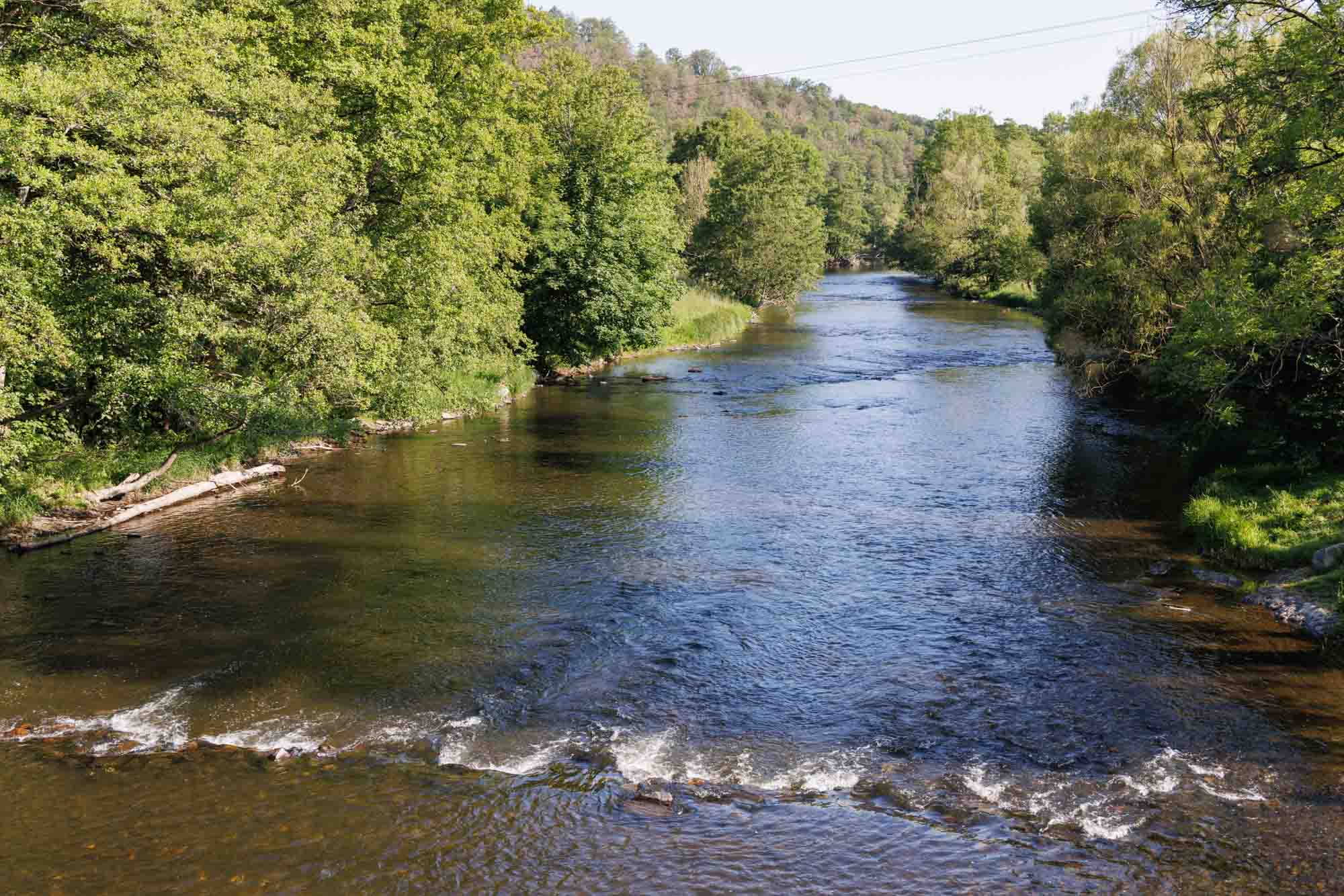 De Ourthe in Marcourt