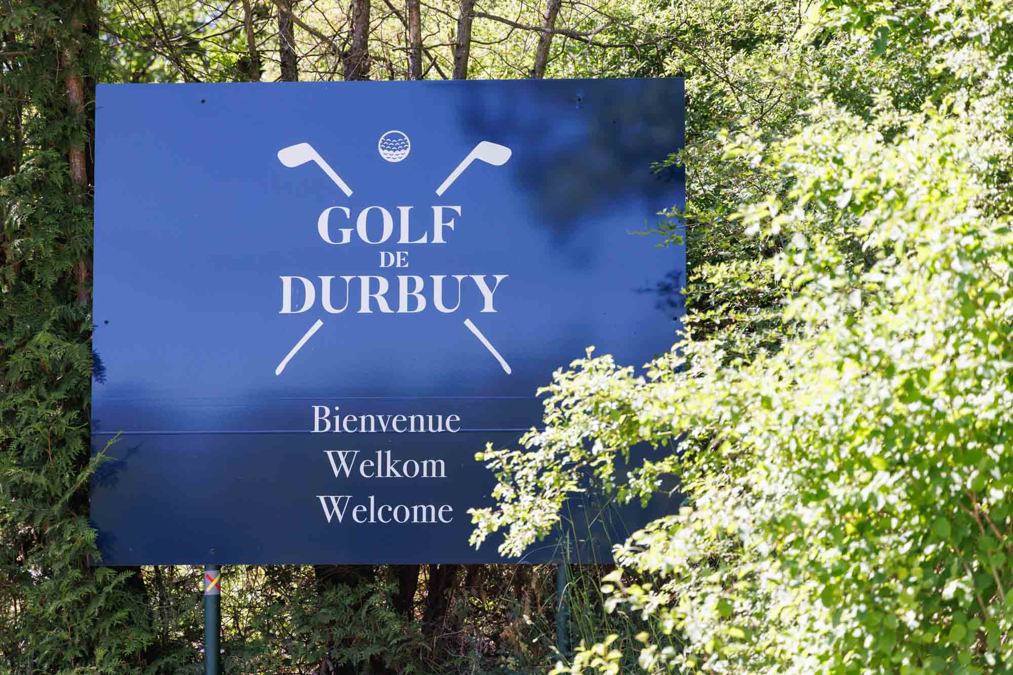 Ingang van de Golf van Durbuy