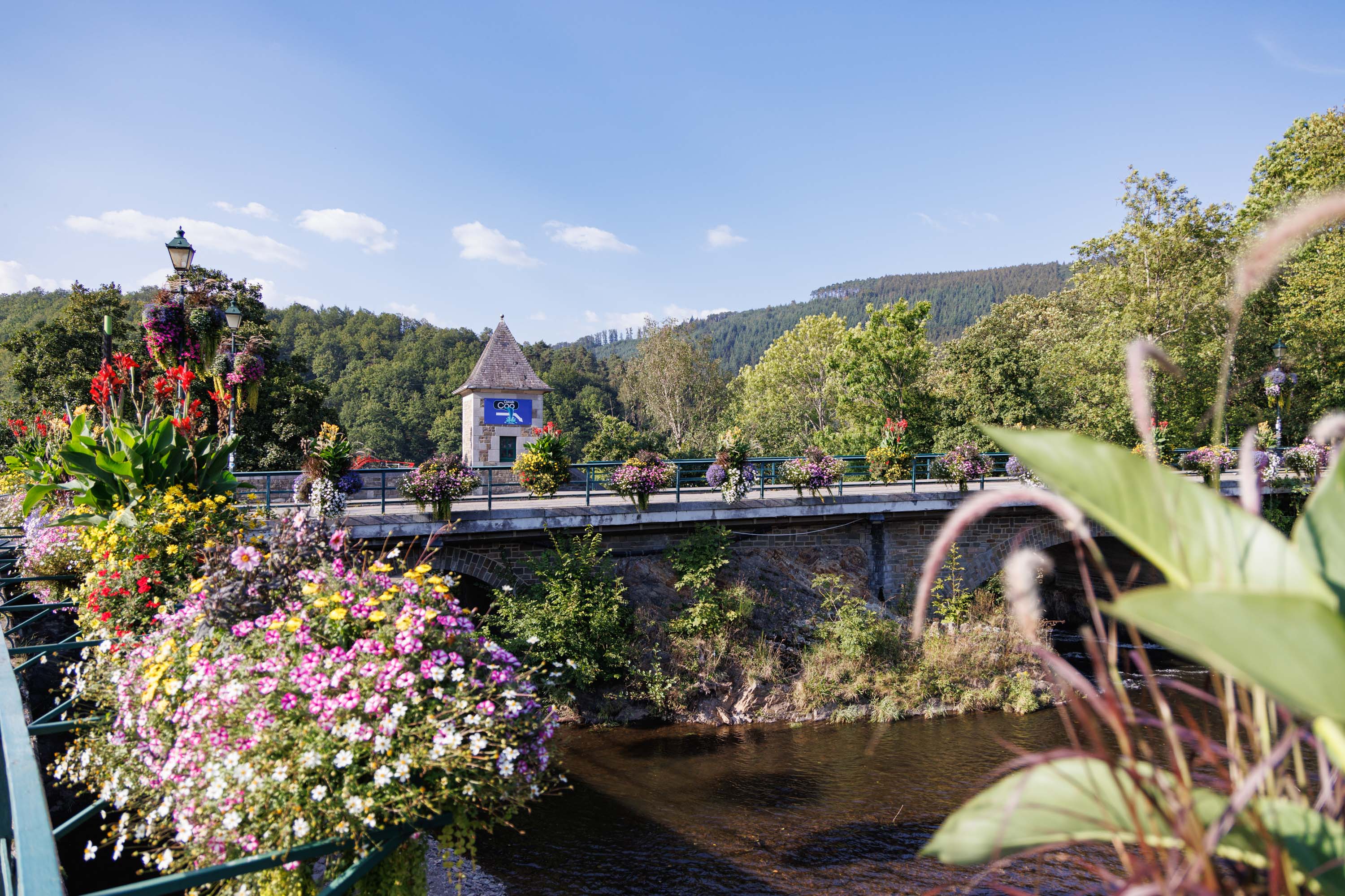 Brug over de Amblève bij Coo
